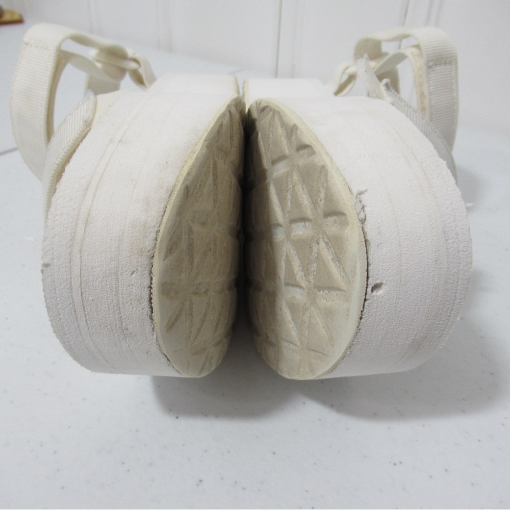 Teva Y2K White Flatform Universal Sandals Size 8 - Picture 11 of 16